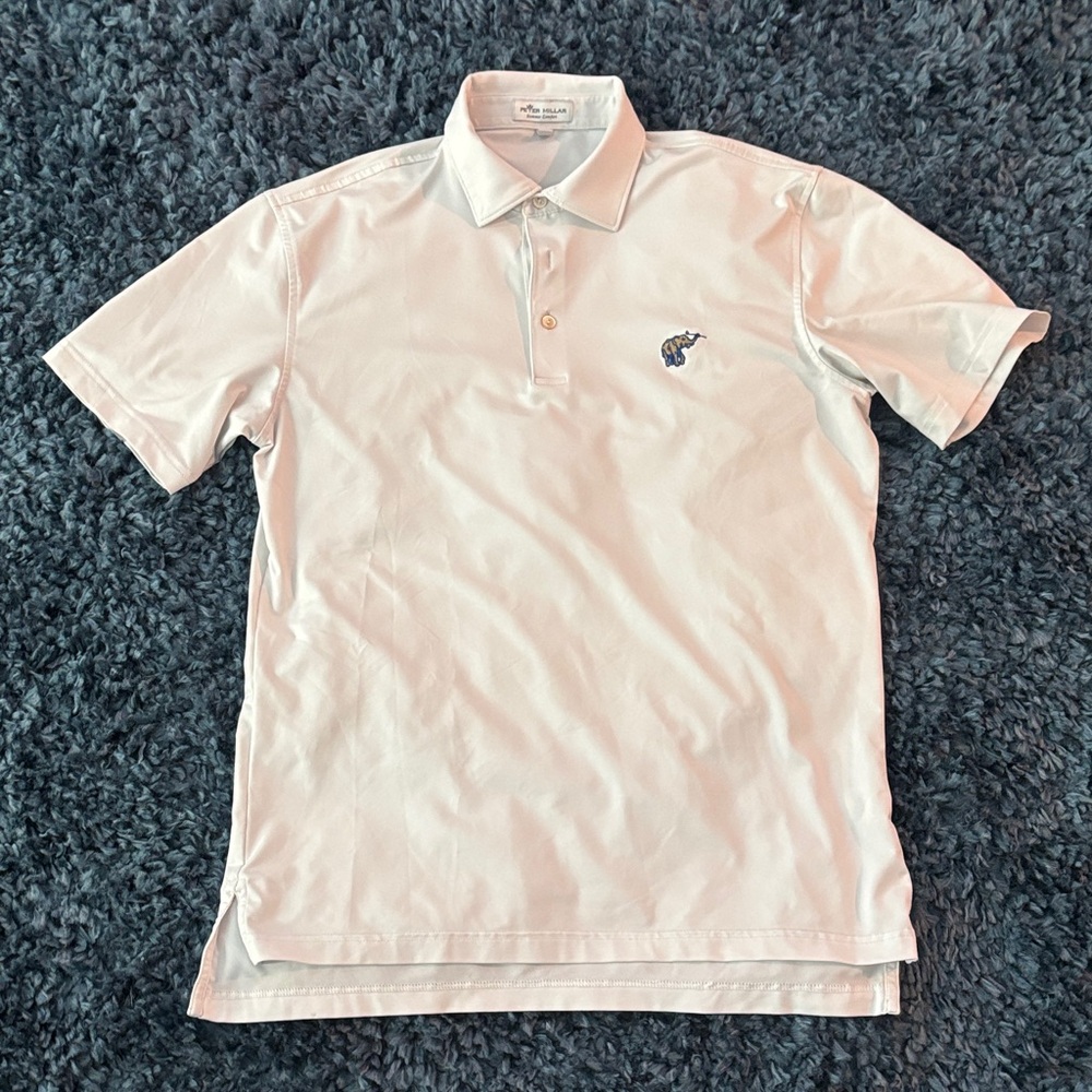 Peter Millar White Polo Shirt